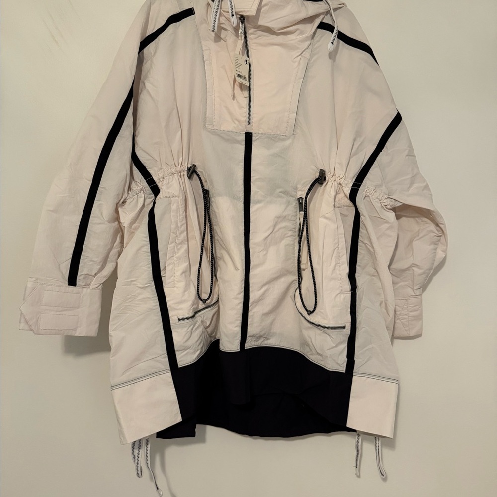 FP Movement Peace Out Backpack Parachute Parka in Off White M-L NWT - Picture 6 of 9